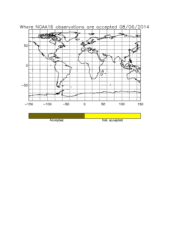 NOAA-16 observations accepted