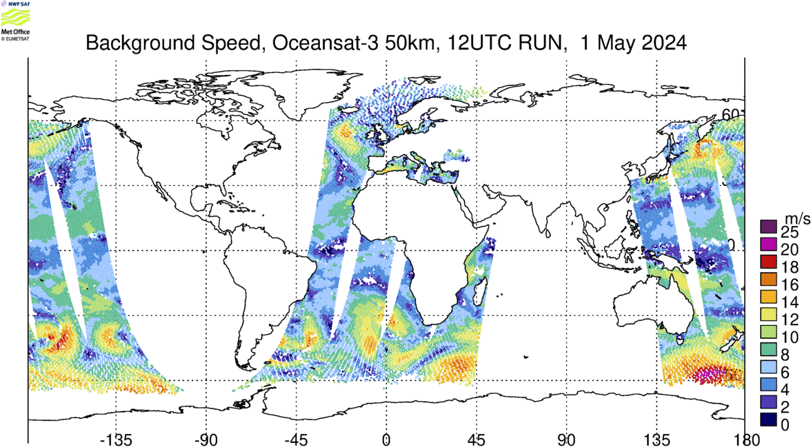 Oceansat-3 (pre-operational status)